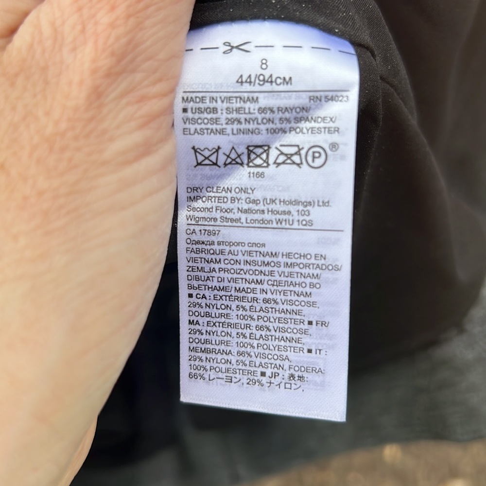 Banana Republic Pointe V neck dress - Picture 3 of 4